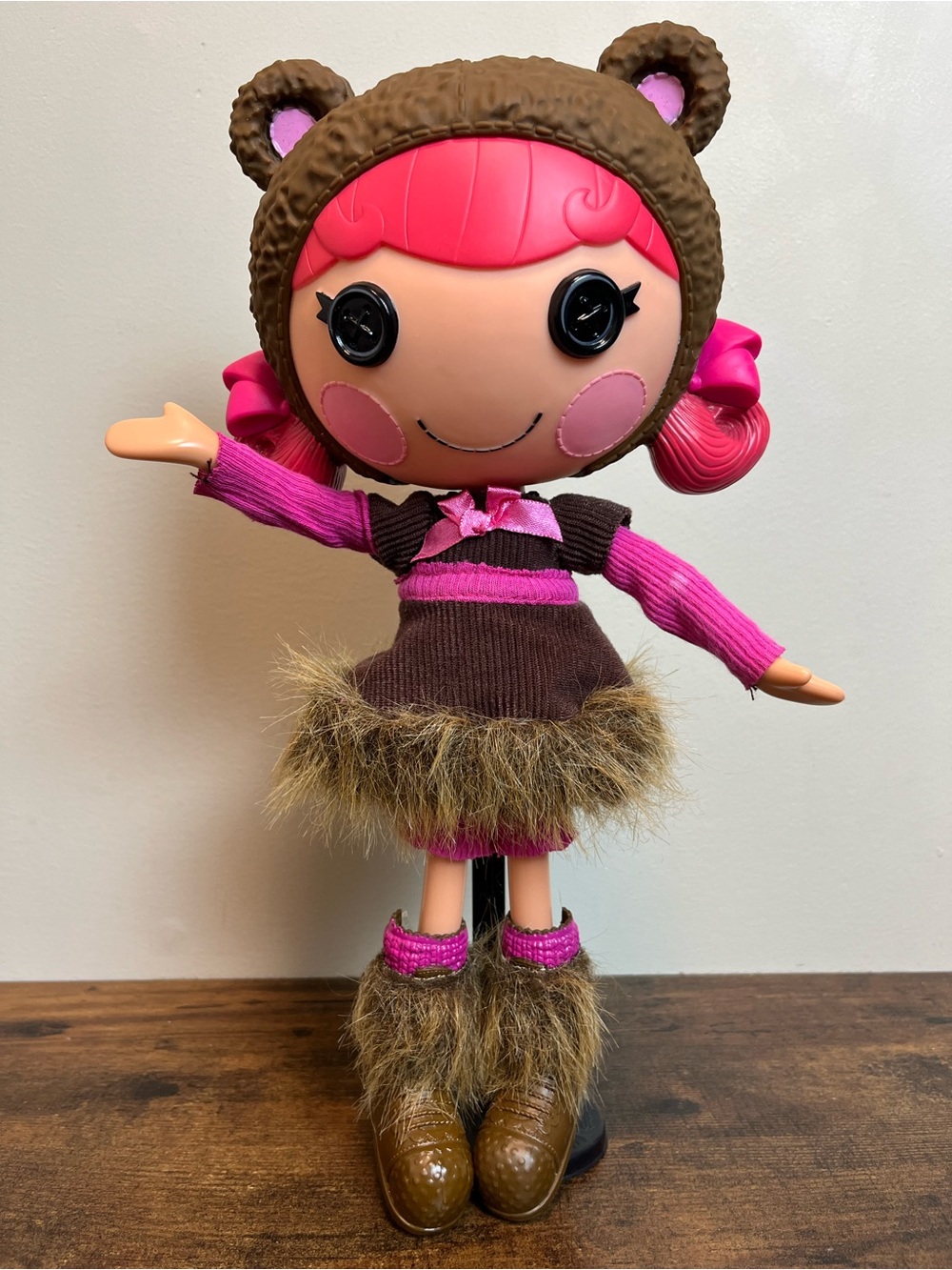 RARE Lalaloopsy Teddy Bear Honey Pots Full Size Doll